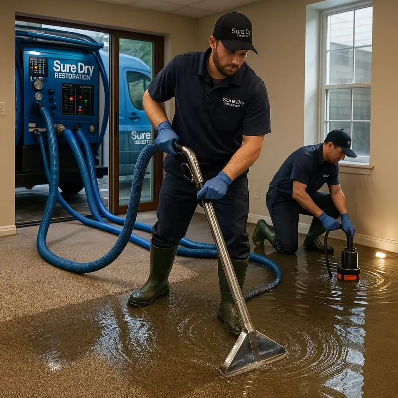 Water Extraction and Removal process in Moraga, CA